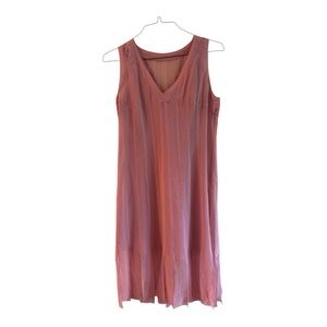 Vintage Ted Baker Elegant Pink Sleeveless Dress